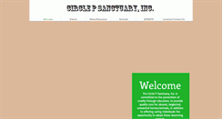 Desktop Screenshot of circlepsanctuary.org